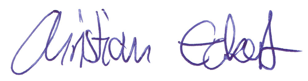 Unterschrift Christian Eckert